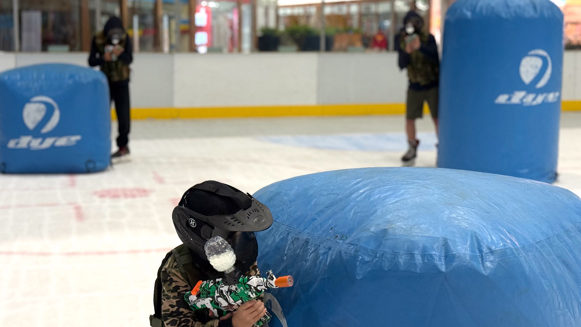Gotcha sobre Hielo - Paintgum Gotcha - Espacio Esmeralda Gotcha sobre Hielo - Paintgum Gotcha - Espacio Esmeralda